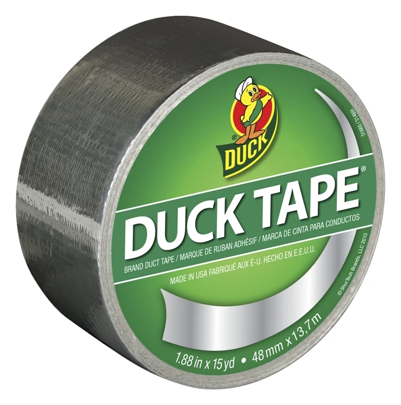 Duct Tape, Chrome, 1.88-Inch x 15 Yds.