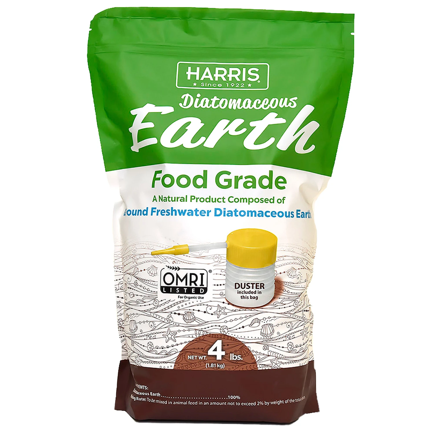 DIATOMACEOUS EARTH FD GRD 4LB