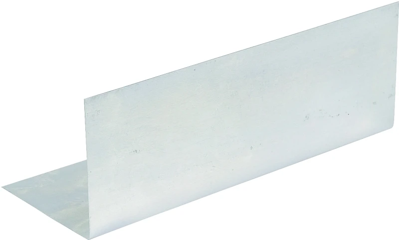 Aluminum Prebent Flashing Shingle, 2.5 x 2.5 x 7 In.