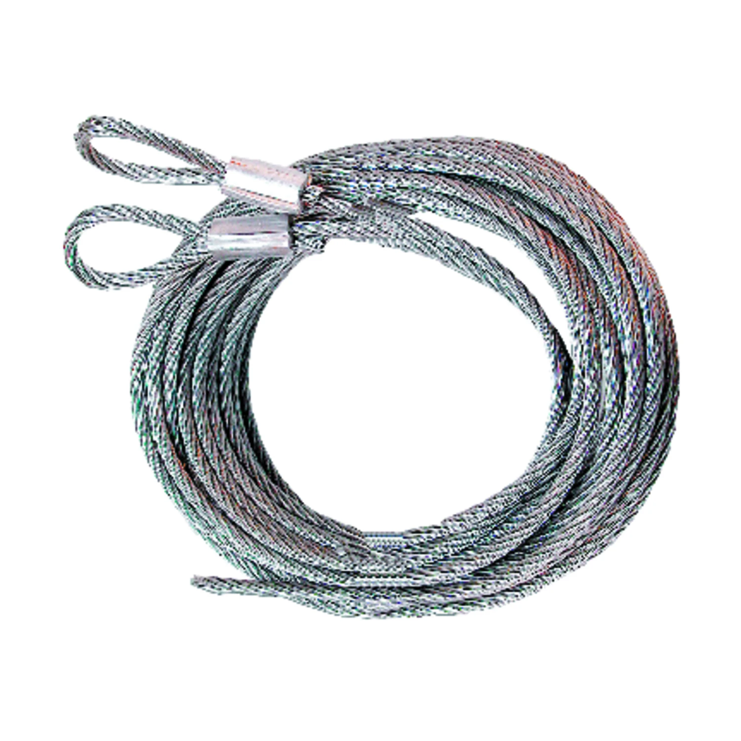 Garage Door Extension Cables, 1/8 In. Carbon Steel, 2-Pk.