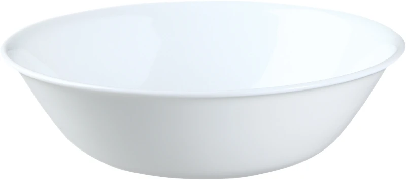 Livingware 1 Qt. Winter Frost White Serving Bowl, 8.5 In. Diameter, 1 Pk