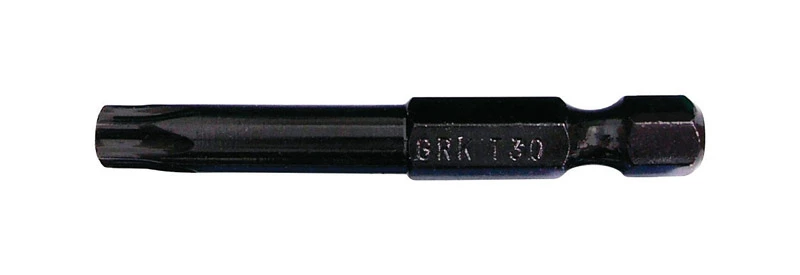 T30 X 2 In. L Power Bit Carbon Steel 2 Pc - Black Finish