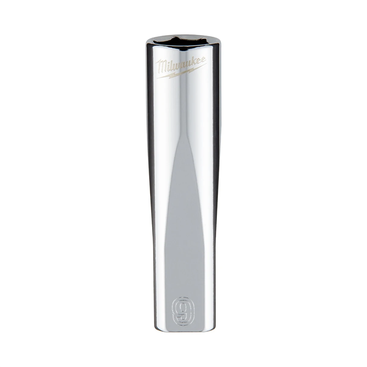 1/4 In. Drive 9 Mm 6-point Deep Metric Socket With Four Flat Sides