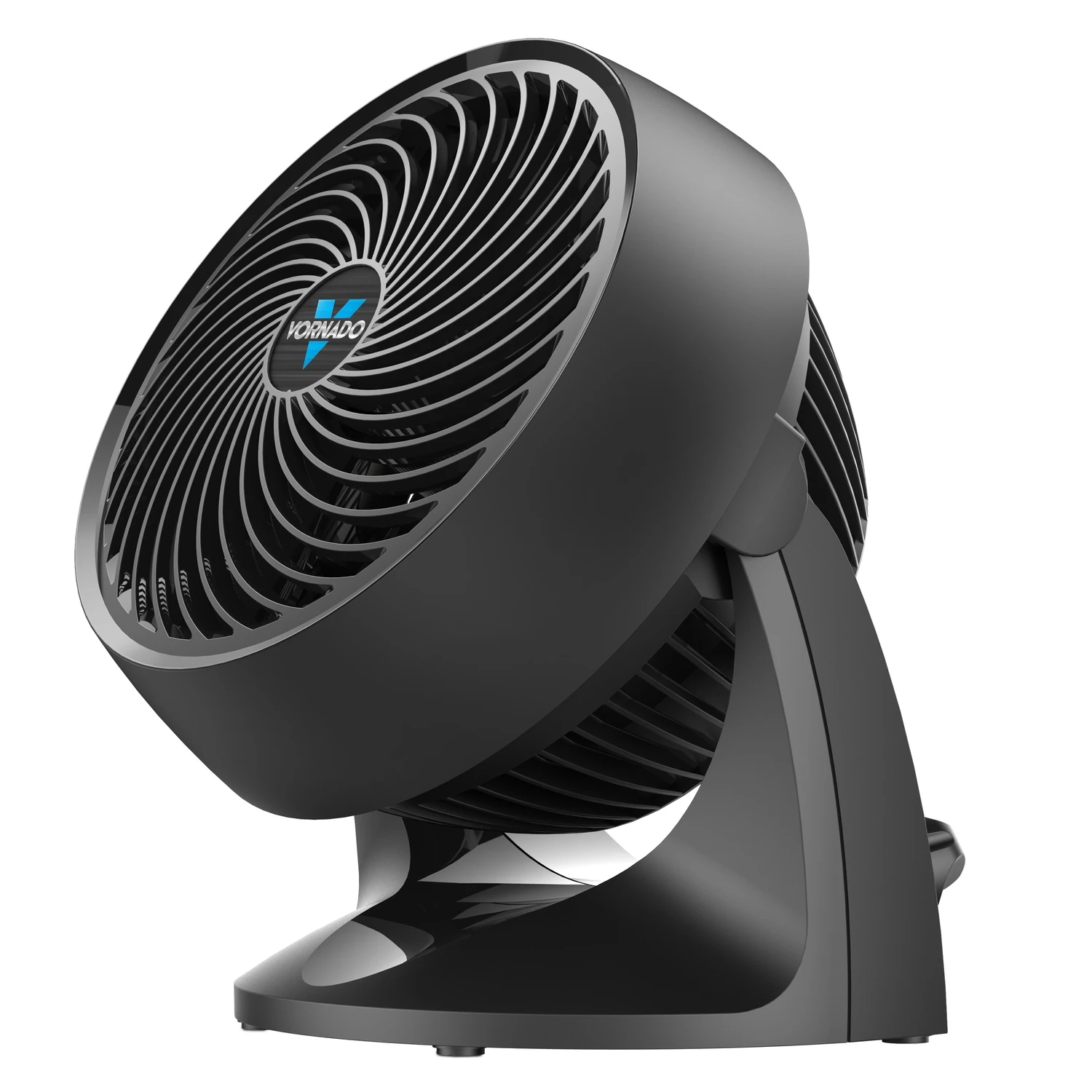 Vortex Air Circulator Fan, Compact, Black, 7 In.