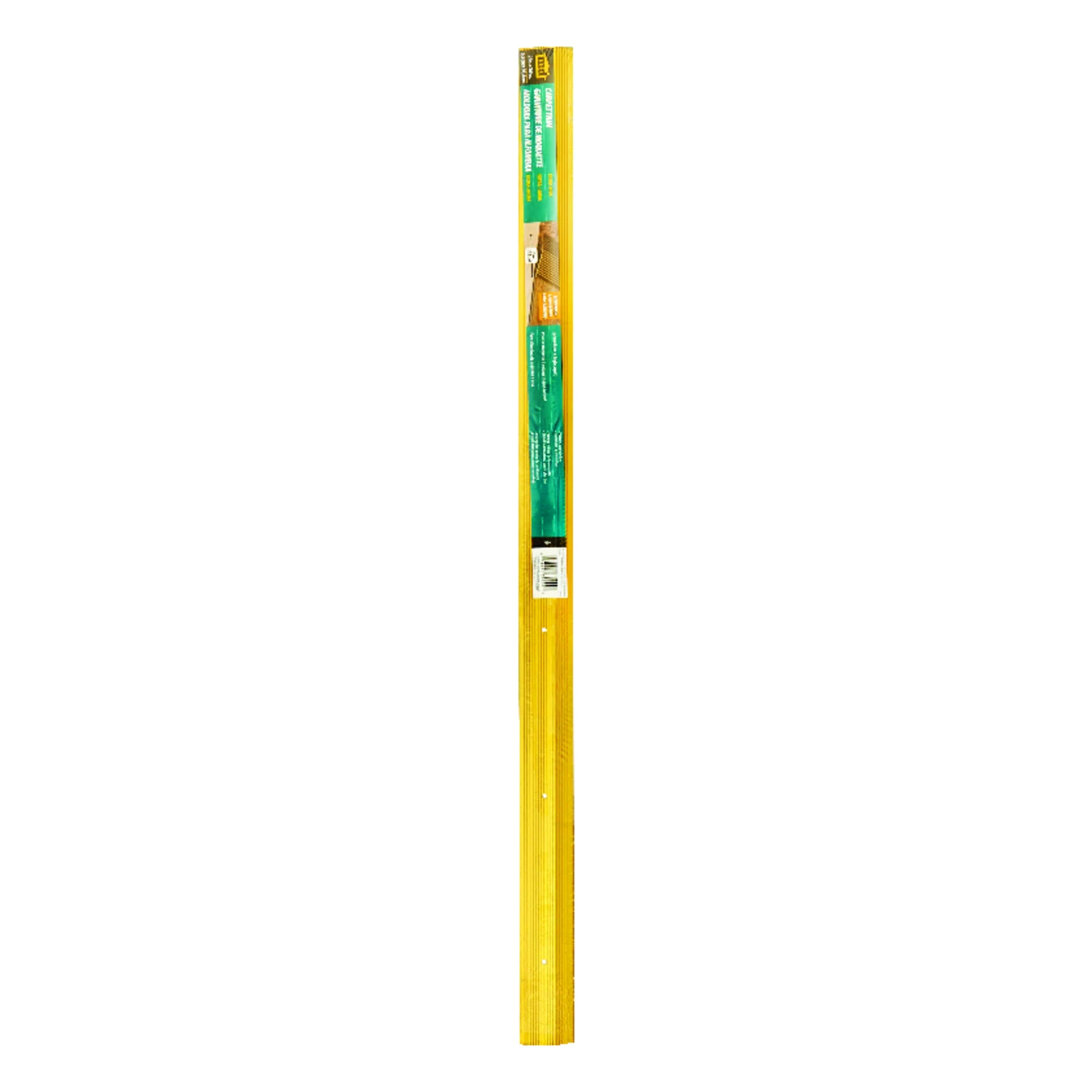 Carpet Trim, Satin Brass, 2 x 36 In.