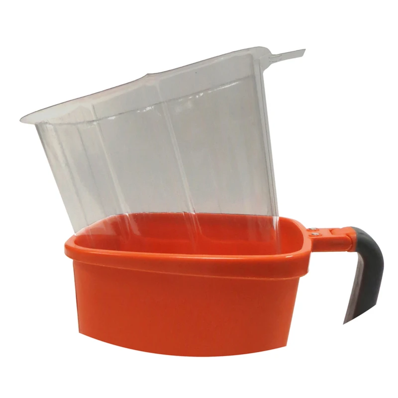 Clear 48 Oz Disposable Paint Pail Liners, 6 Pack For Pc2 Model