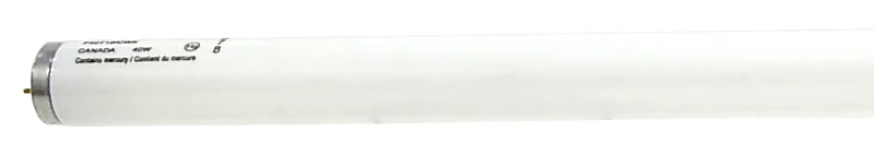 21371 40w T12 Fluorescent Tube Light Bulb, 48 In, 2pk, 20000 Hrs Life