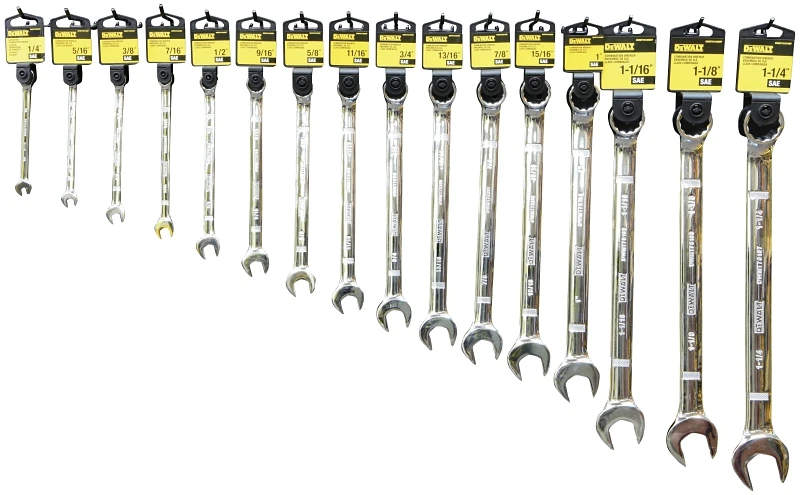 Dwmt74208 Wrench/socket Combo Set, 64 Pieces, Includes Various Sizes