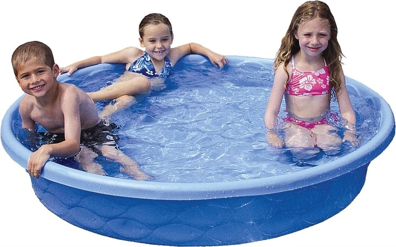 5-ft. Round Wading Pool - Durable Plastic Design