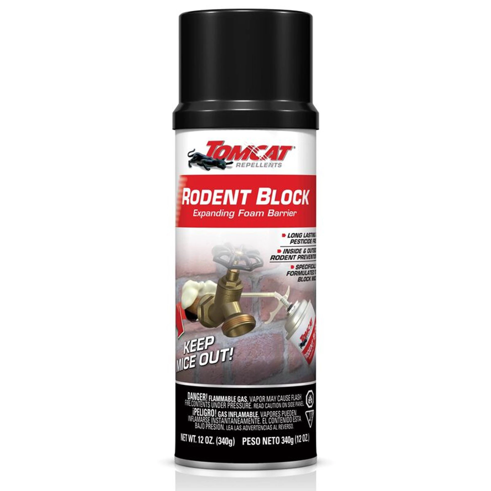 Rodent Block Expanding Foam Barrier For Mice 12 Oz - Pest Control Solution