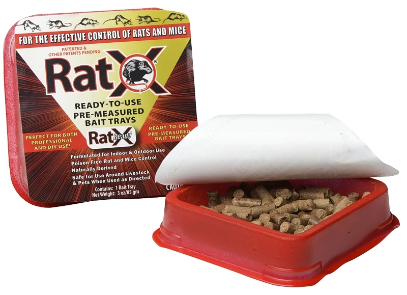 RatX 620104 Ready Bait Tray, Pellet, 9.6 oz Pack RatX 620104 Ready Bait Tray, Pellet, 9.6 oz Pack