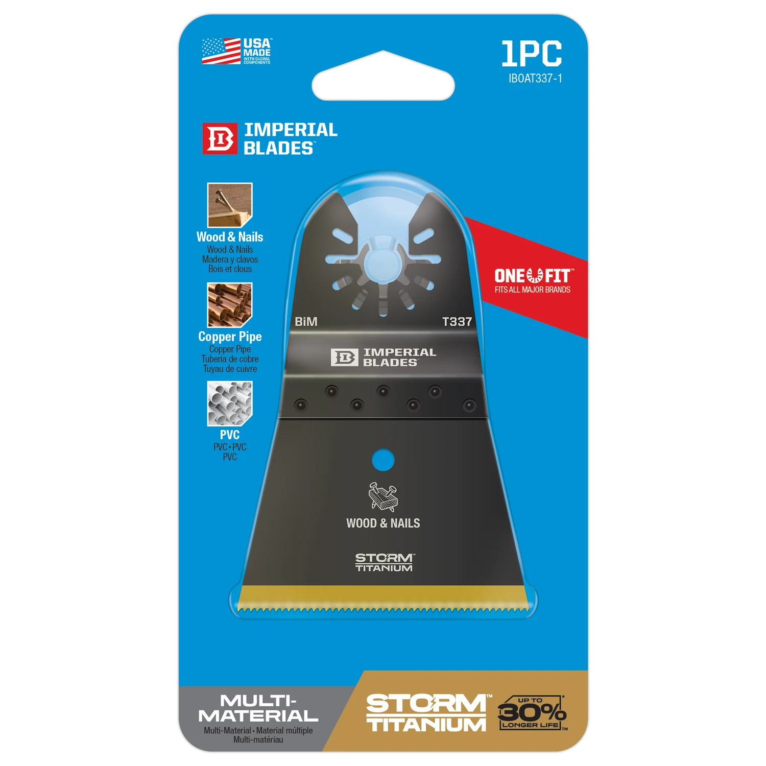 BLADE 2-1/2 NAIL TITANIUM 1PK