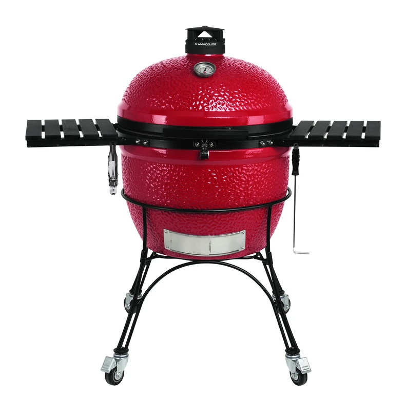 Big Joe Ceramic Grill, Red, 24 In.