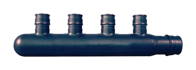 Pex Poly Alloy Manifold Type A 3/4 In. X 4, 1/2 In. Outlets