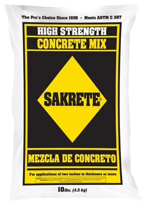 65200404 High Strength Concrete Mix, 10 Lbs. - Pack Of 6