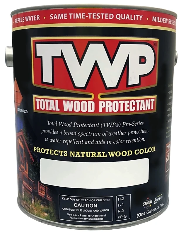 Exterior Wood Stain, Honeytone, 1-Gallon