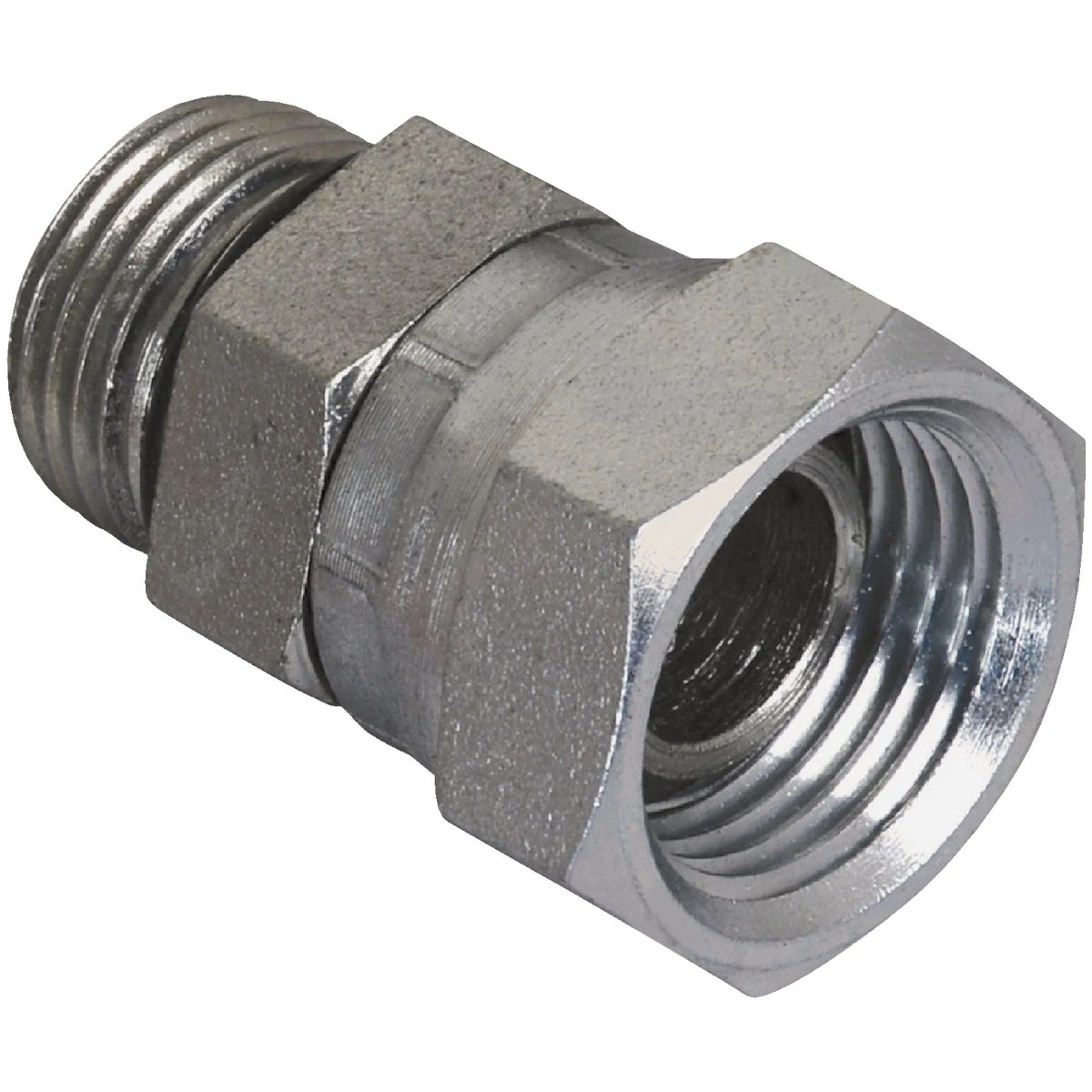 Hydraulic Adapter, 1/2-In. Male 0-Ring x 1/2-In. FP Swivel