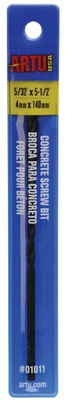 5/32 In. X 5-1/2 In. Tungsten Carbide Tipped Multi-purpose Drill Bit
