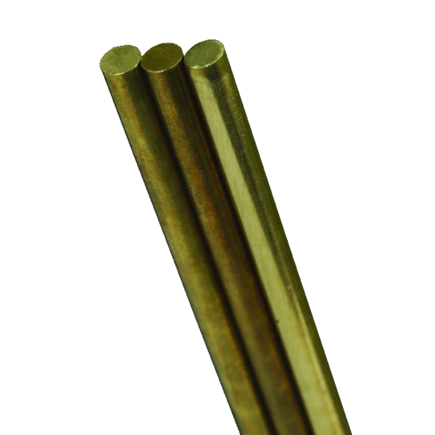 Solid Brass Rods 0.114, 0.081, 0.072 In. X 12 In. (3 Pk)