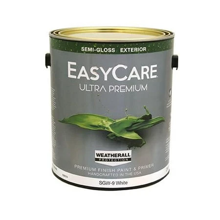 Ultra Premium WeatherAll Exterior Latex House Paint, Semi-Gloss Deep Base, 1 Gallon