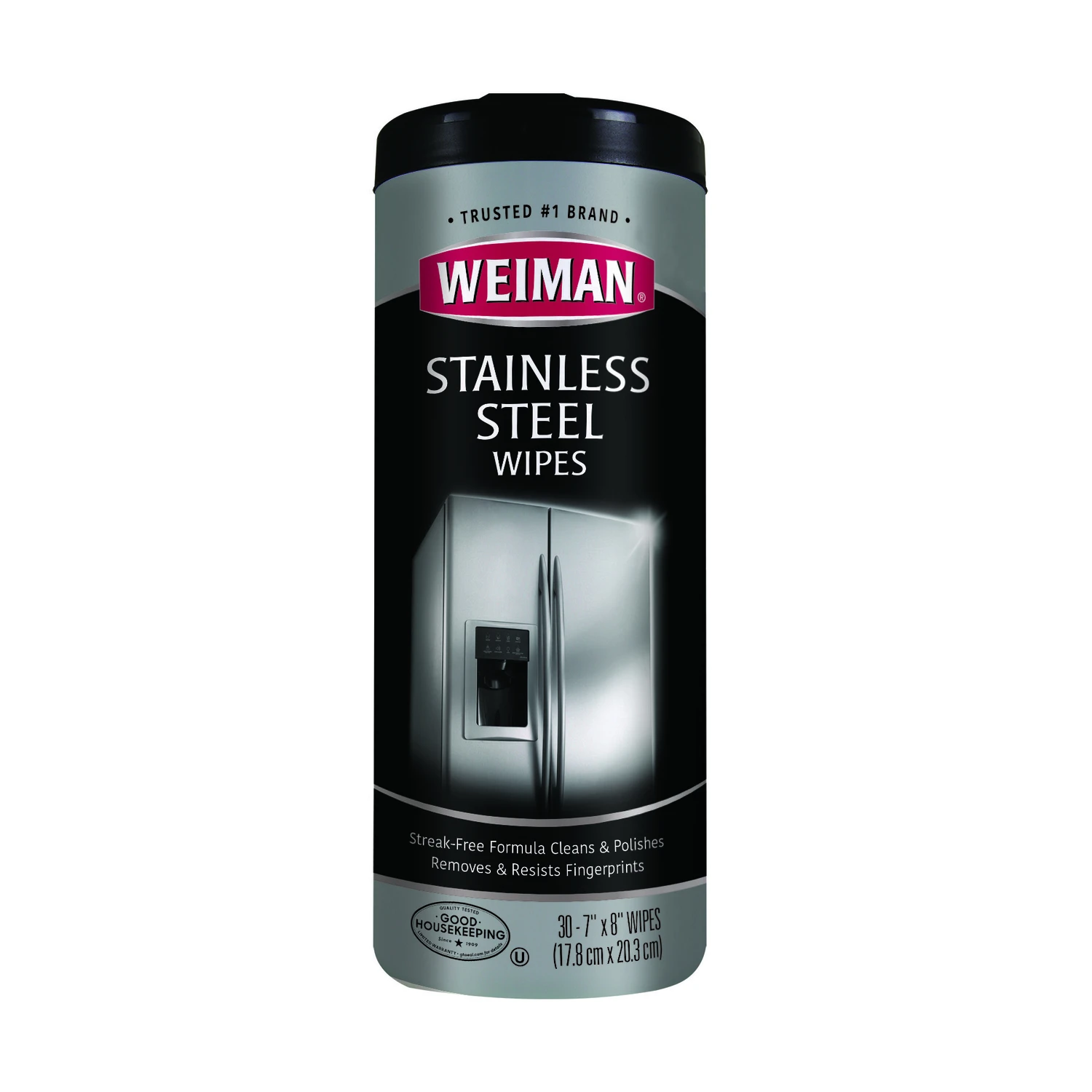 Weiman 92 Stainless Steel Wipes, 8 in L, 7 in W, Fresh
