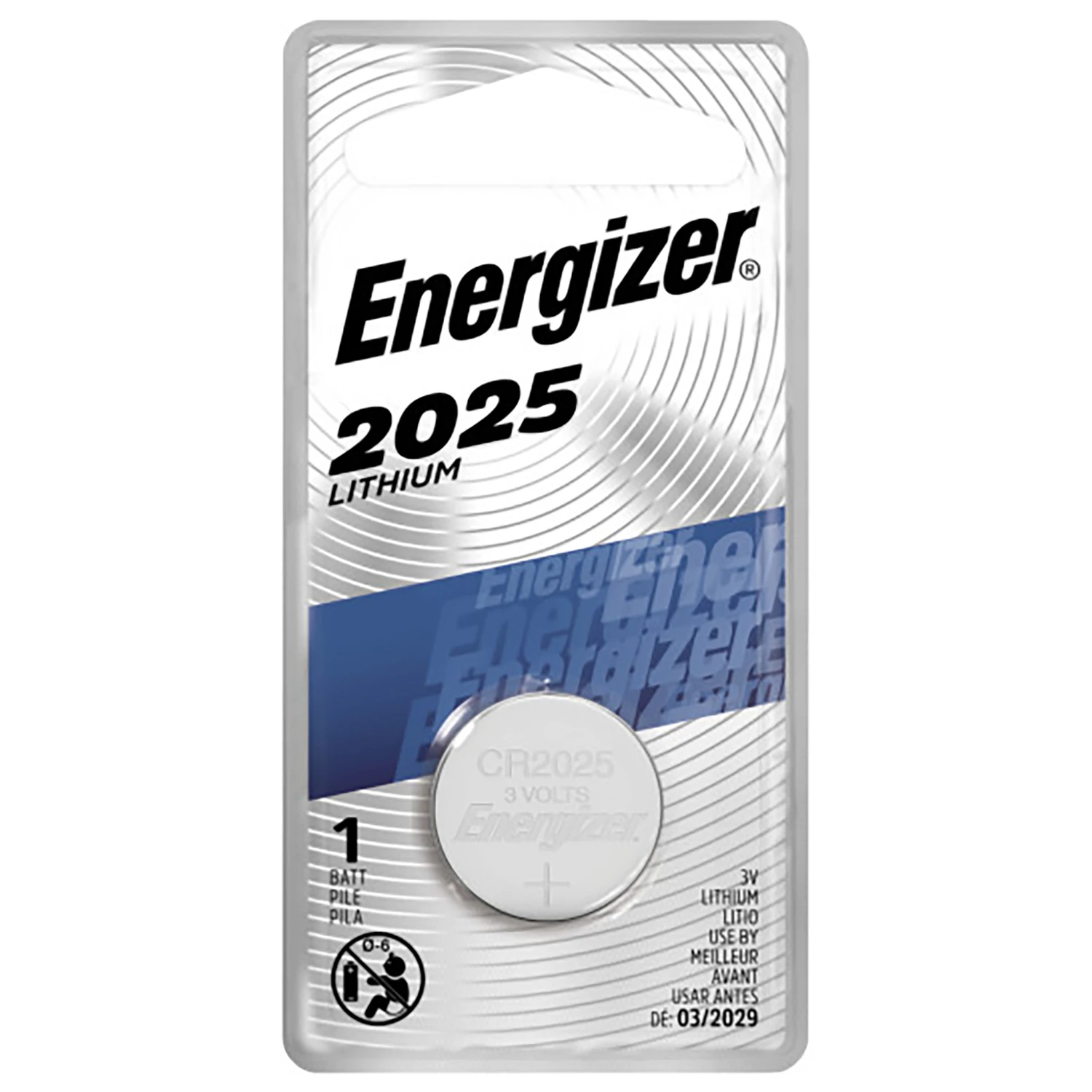 3V Lithium Coin Batteries, 2025, 1 Pack