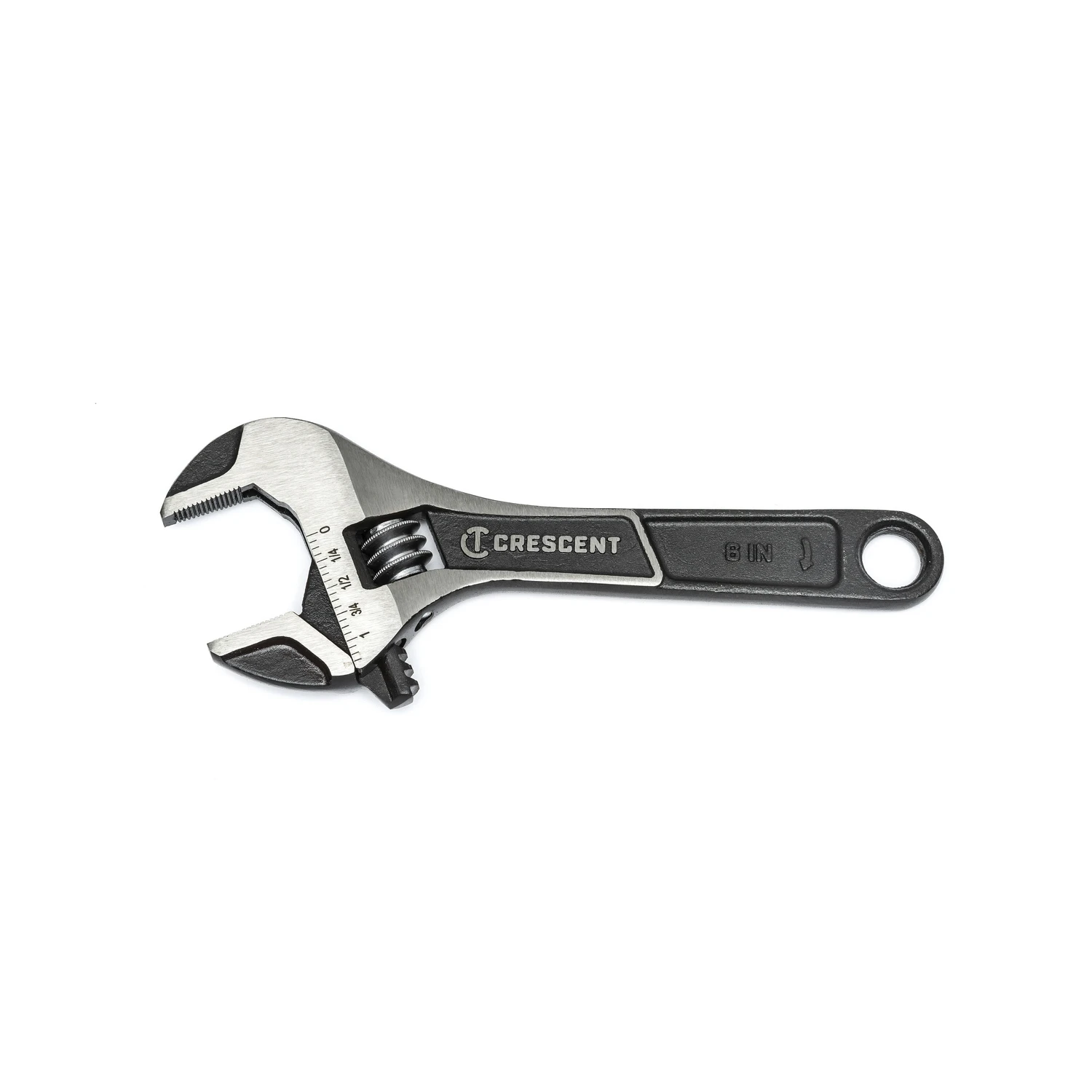 Wide-Jaw Adjustable Wrench, 6 In.