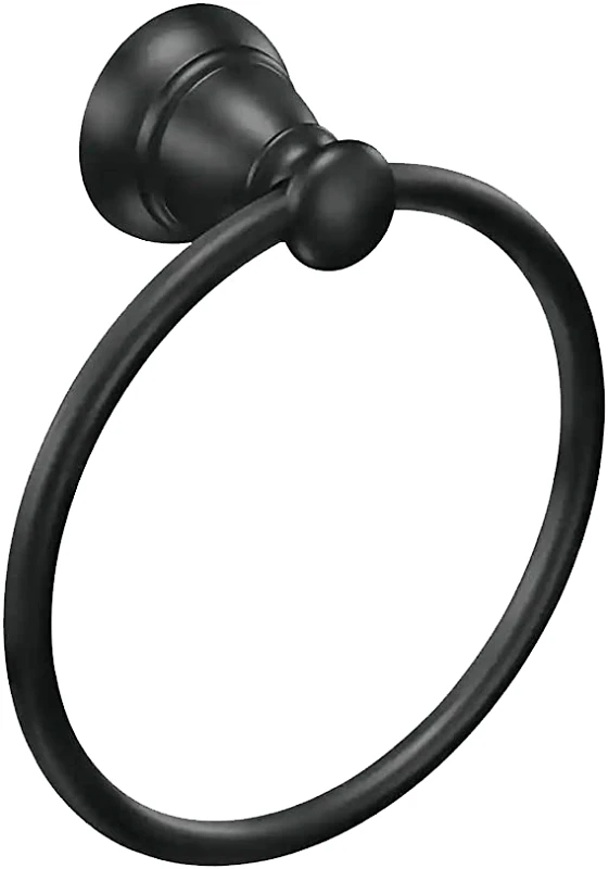 Banbury Towel Ring, Matte Black