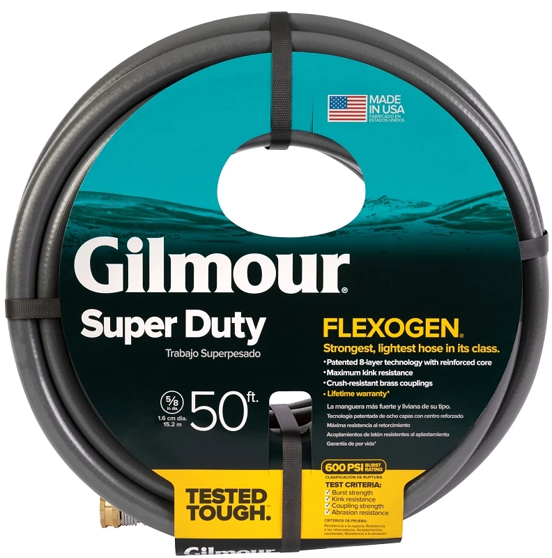 Flexogen Hose, 8-Ply, 5/8 In. x 50 Ft.