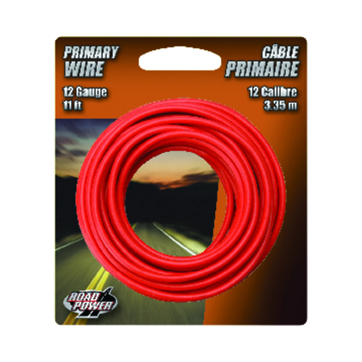 Primary Wire, Red, 12-Ga., 11 Ft.