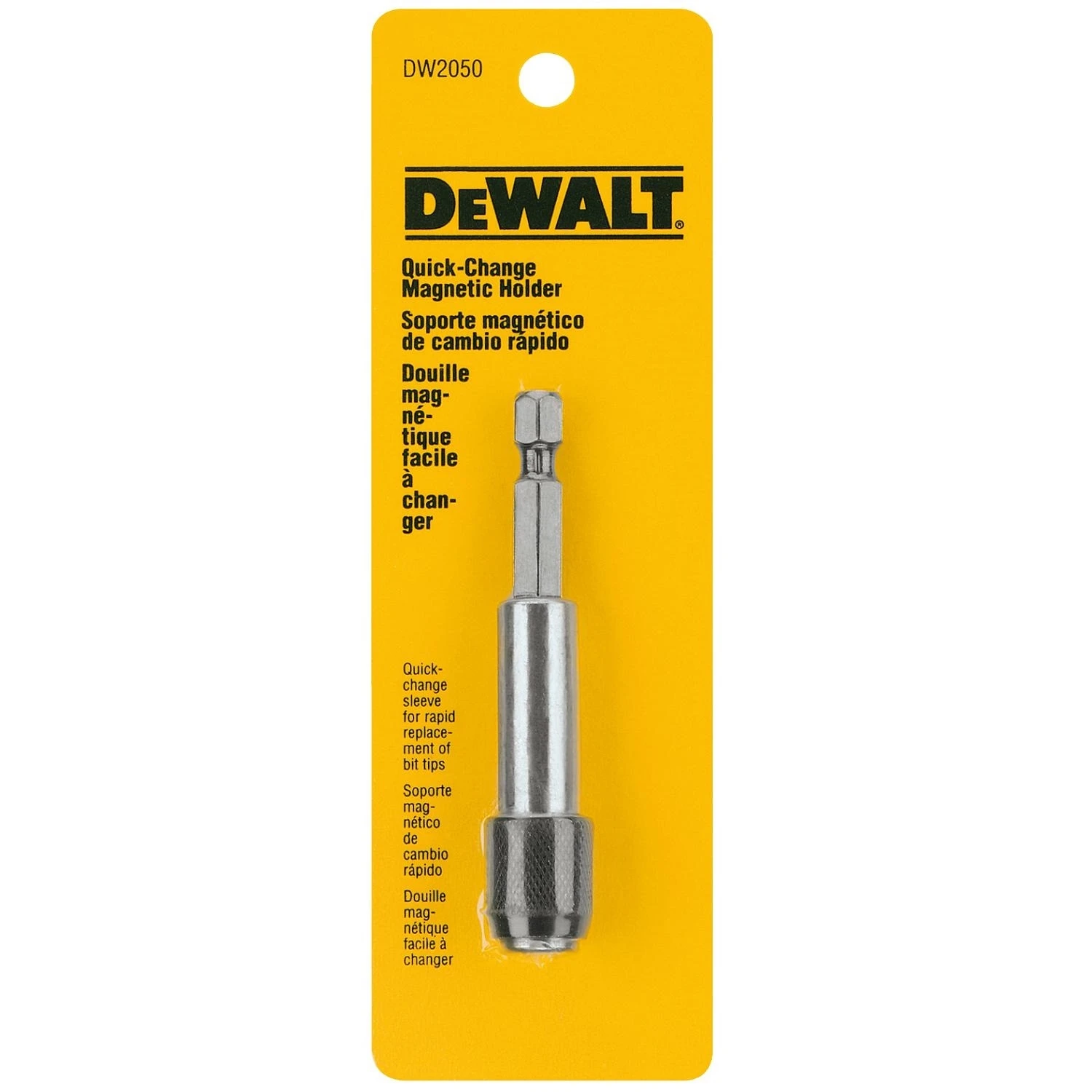 3 In. Magnetic Hex Shank Bit Holder With Quick Connect System
