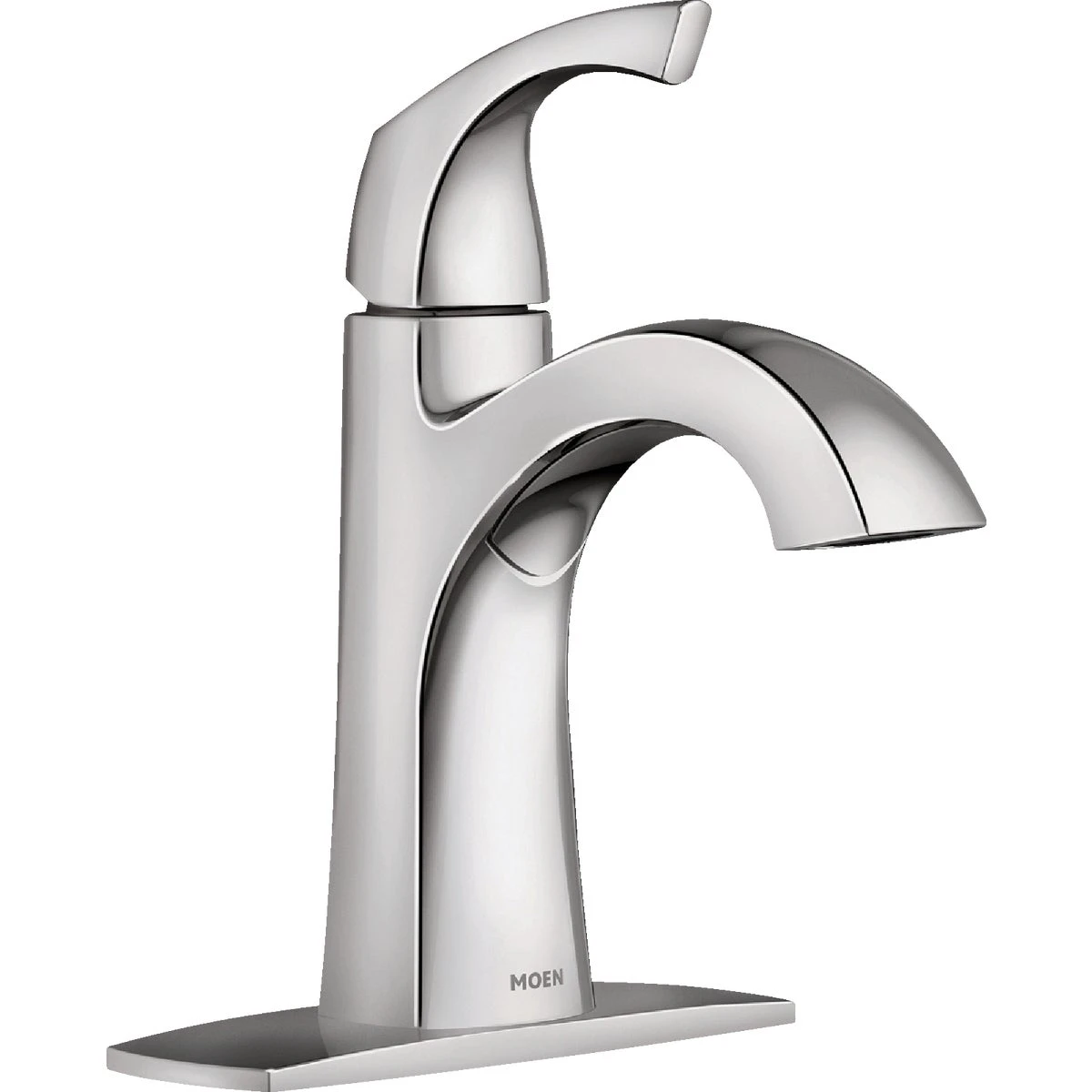 Lindor Single-Handle, High-Arc Bathroom Faucet, Chrome