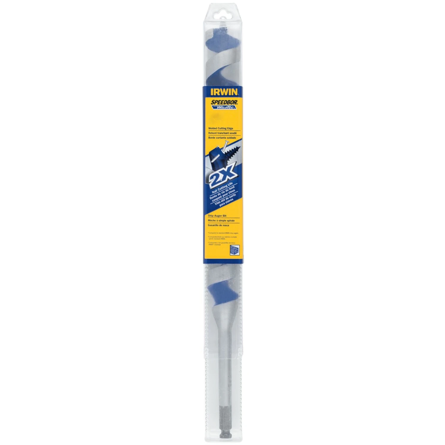 1-1/4 x 17-In. #2 Hex Shank Auger Bit