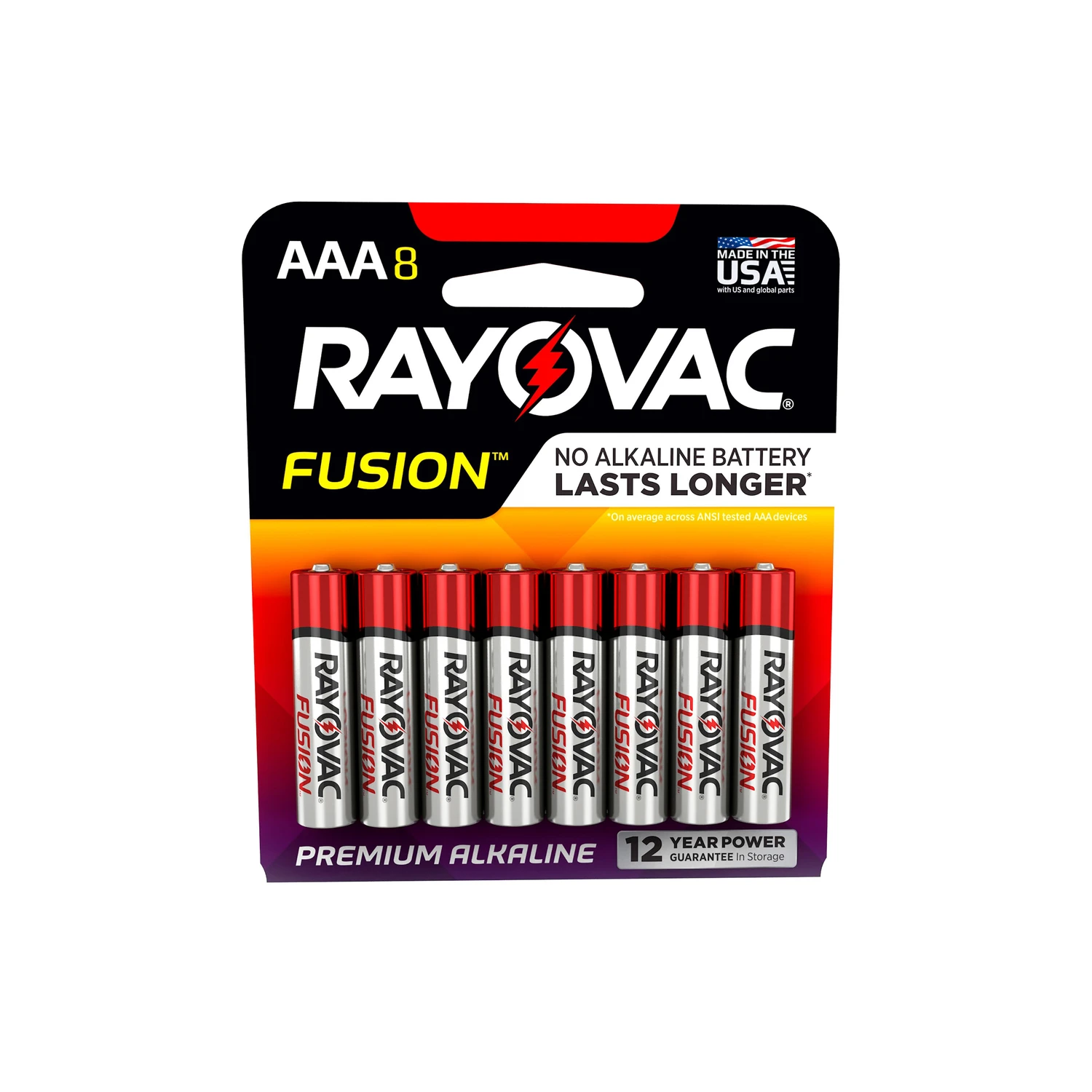 Rayovac Fusion Alkaline AA Batteries