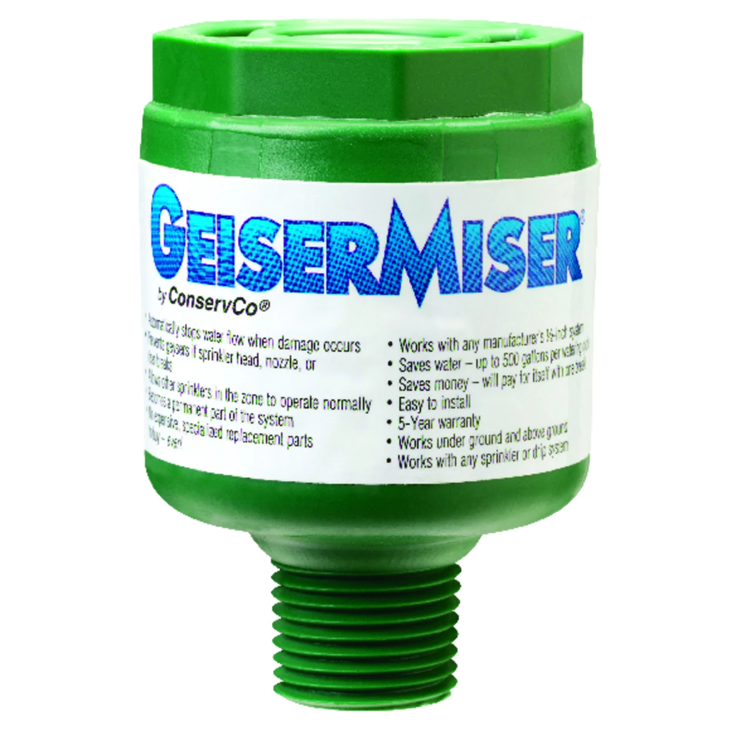 Conservco Geiser Miser Drip Irrigation Riser Adapter