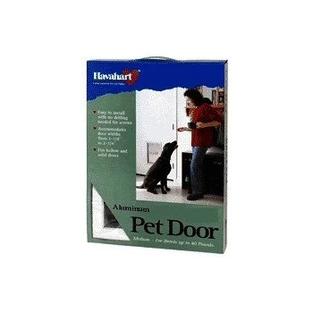 7122 Large Aluminum Pet Door - 20.13 H X 13.46 W X 2.03 L