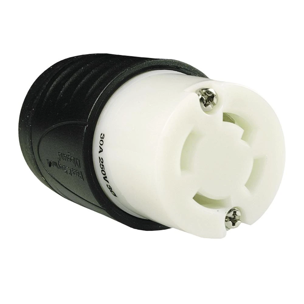 30A 250V BLK CONNECTOR