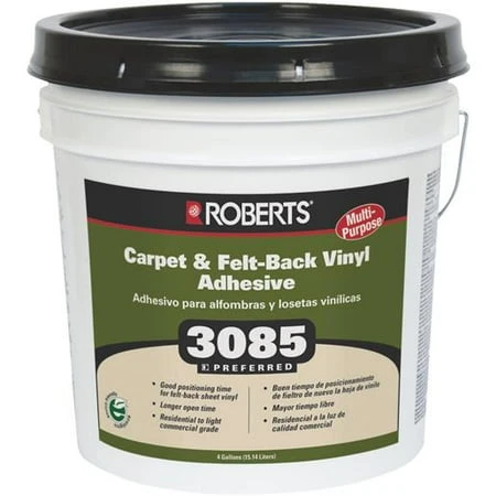 Roberts 3085-4 4 Gallon Multi-purpose Adhesive For Carpet And Vinyl Flooring