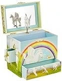 Pegasus Musical Jewelry Box - Multicolor, Perfect For Kids And Collectors
