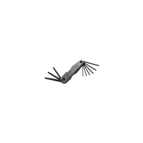 Duracast 9-piece Folding Hex Key Set - 4-1/2 Inch Allen Wrench Set