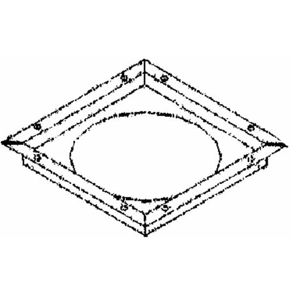 Fmi 3600fs-8dm-1 Firestop Spacer For 8 Inch Wood Burning Chimney Venting Pipe