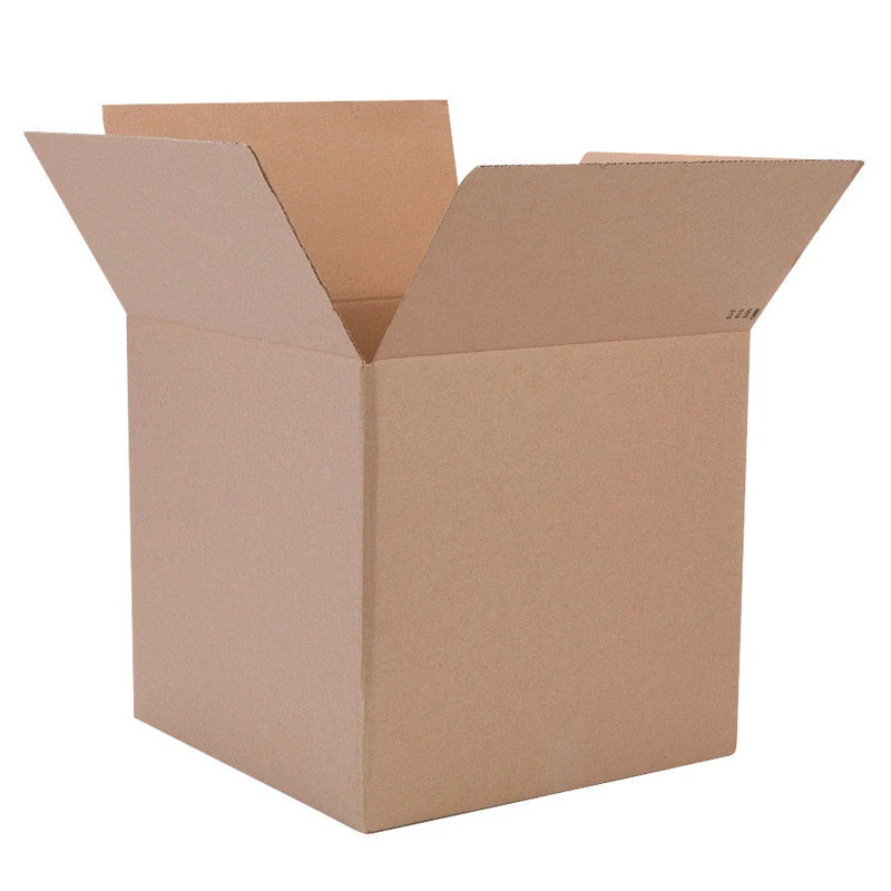 Duck 281502 Kraft Box, 16 in L, 16 in W, 15 in H, 32 lb Capacity, Cardboard, Brown