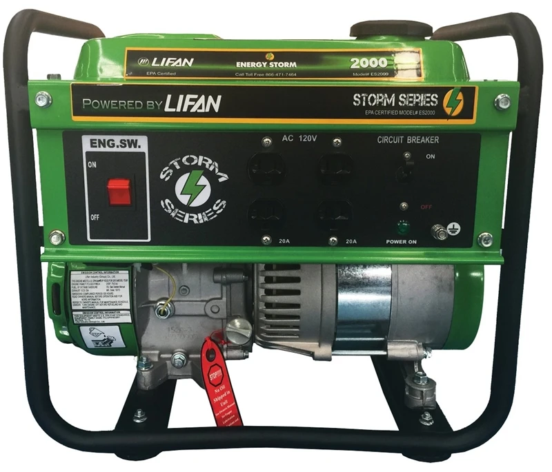 Es2000-ca Portable Generator, 1600 Watt Output, 3 Mhp, 1 Gallon Tank