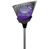 Household Angle Broom With 48 Inch Metal Handle And Stain-resistant Bristles