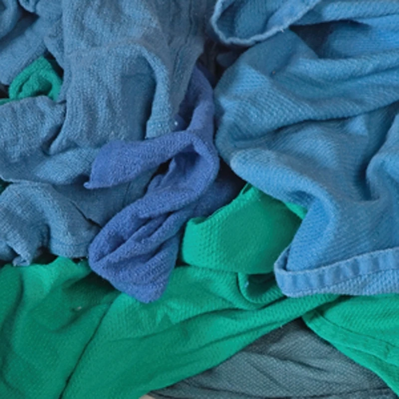 N651-pk Reclaimed Huck Towels, 5 Pk, 24 In L X 16 In W, Cotton