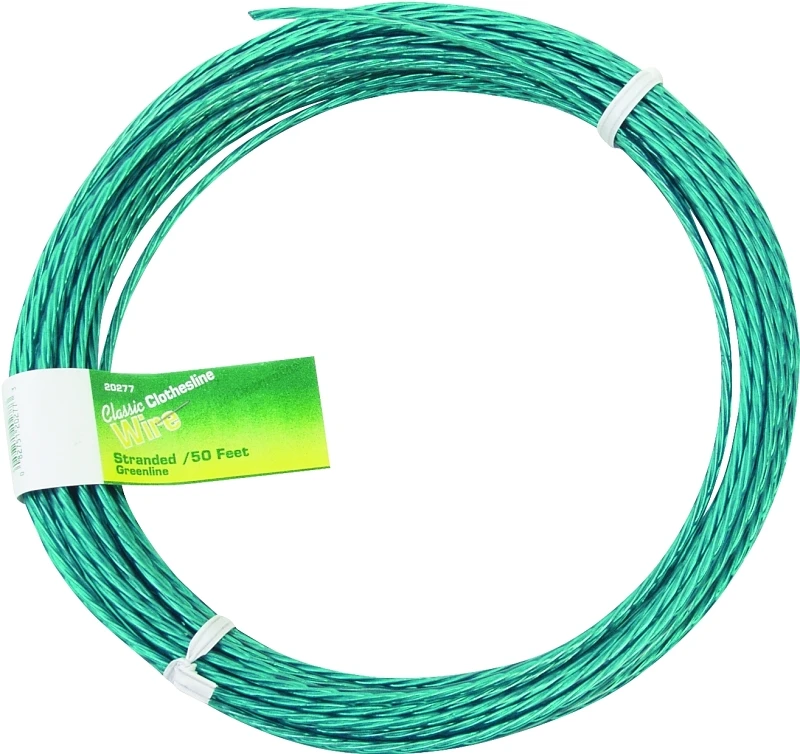 11823 Green Stranded Utility Wire, 50 Feet Length, 12 Strands