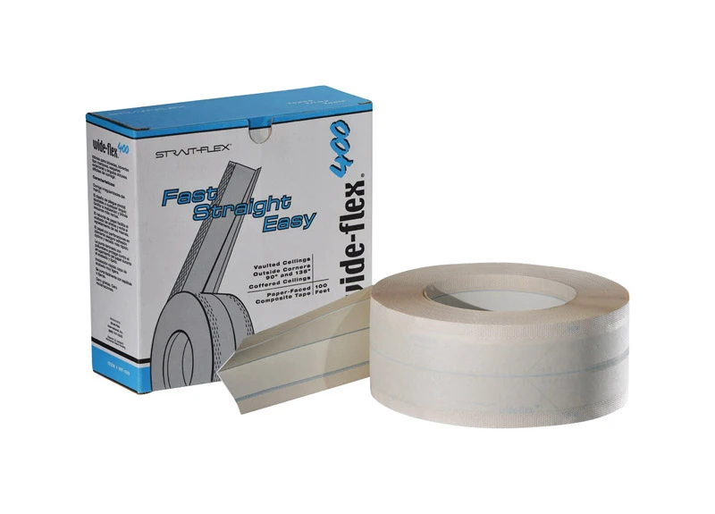 Strait-flex Wide-flex 100 Ft. L X 4 In. W Composite Corner Tape Wf-100