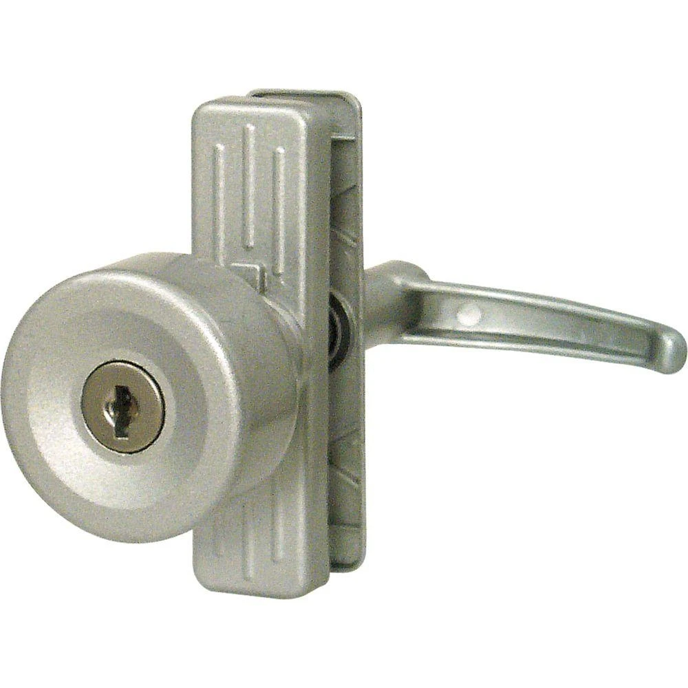 Prime-line K 5078 Keyed Tulip Knob Lock With 3 Inch Hole Center, Aluminum