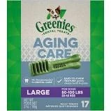 Greenies Aging Care Large Size Dental Dog Treats, 27 oz., Count of 17