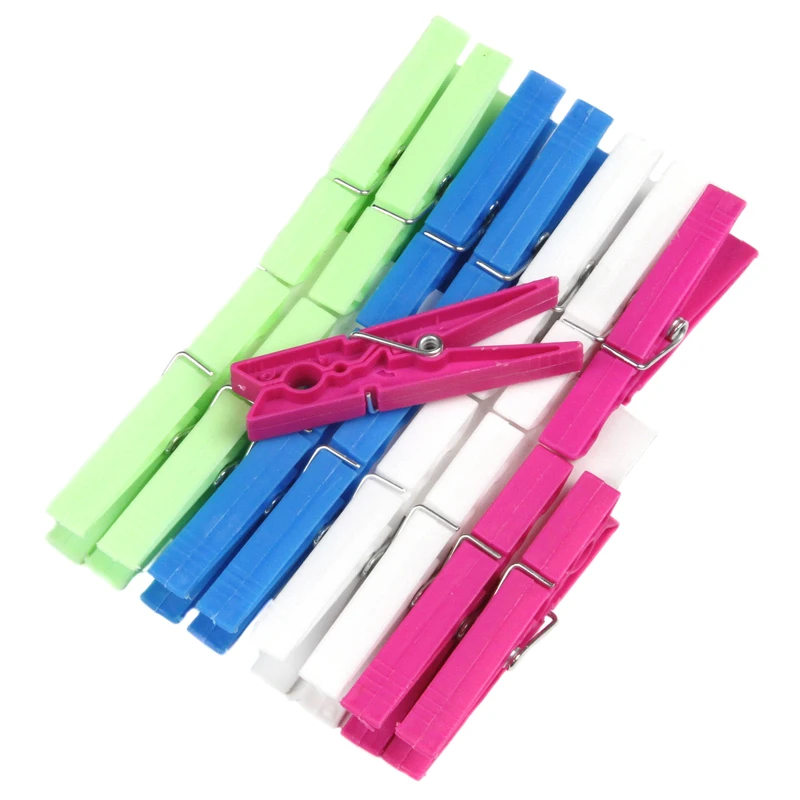 Chef Craft Assorted Plastic Clothes Pins